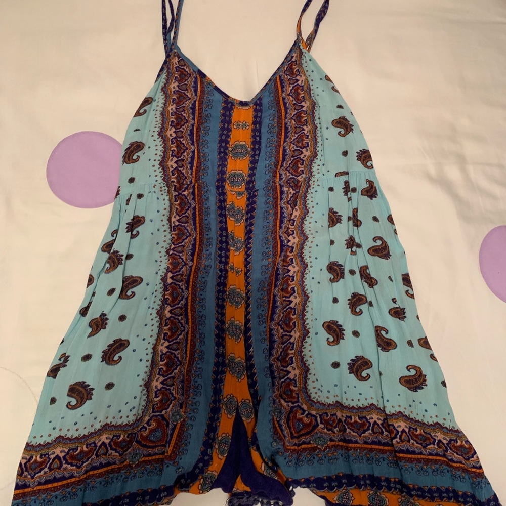 Patterned Romper - image 1